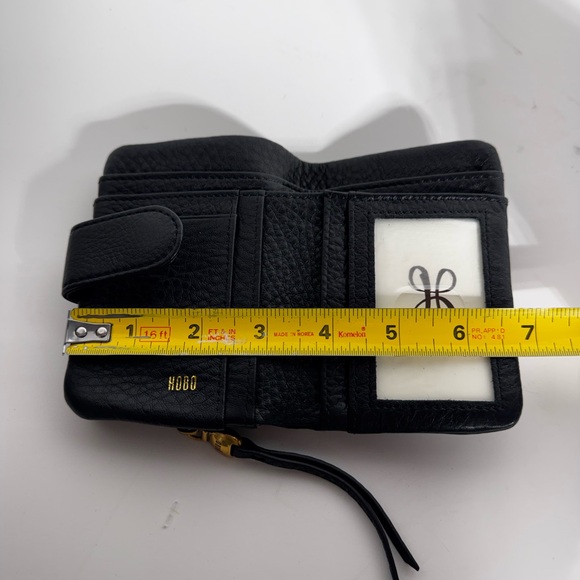 HOBO Black Textured Leather Wallet New Without Tags - Picture 10 of 11